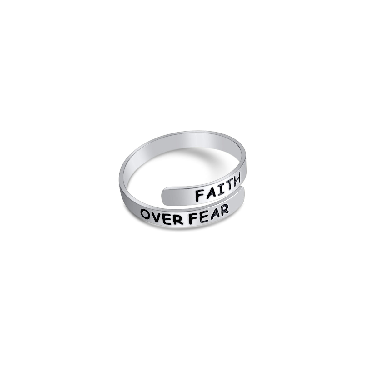 Faith Over Fear (Affirmation Ring)