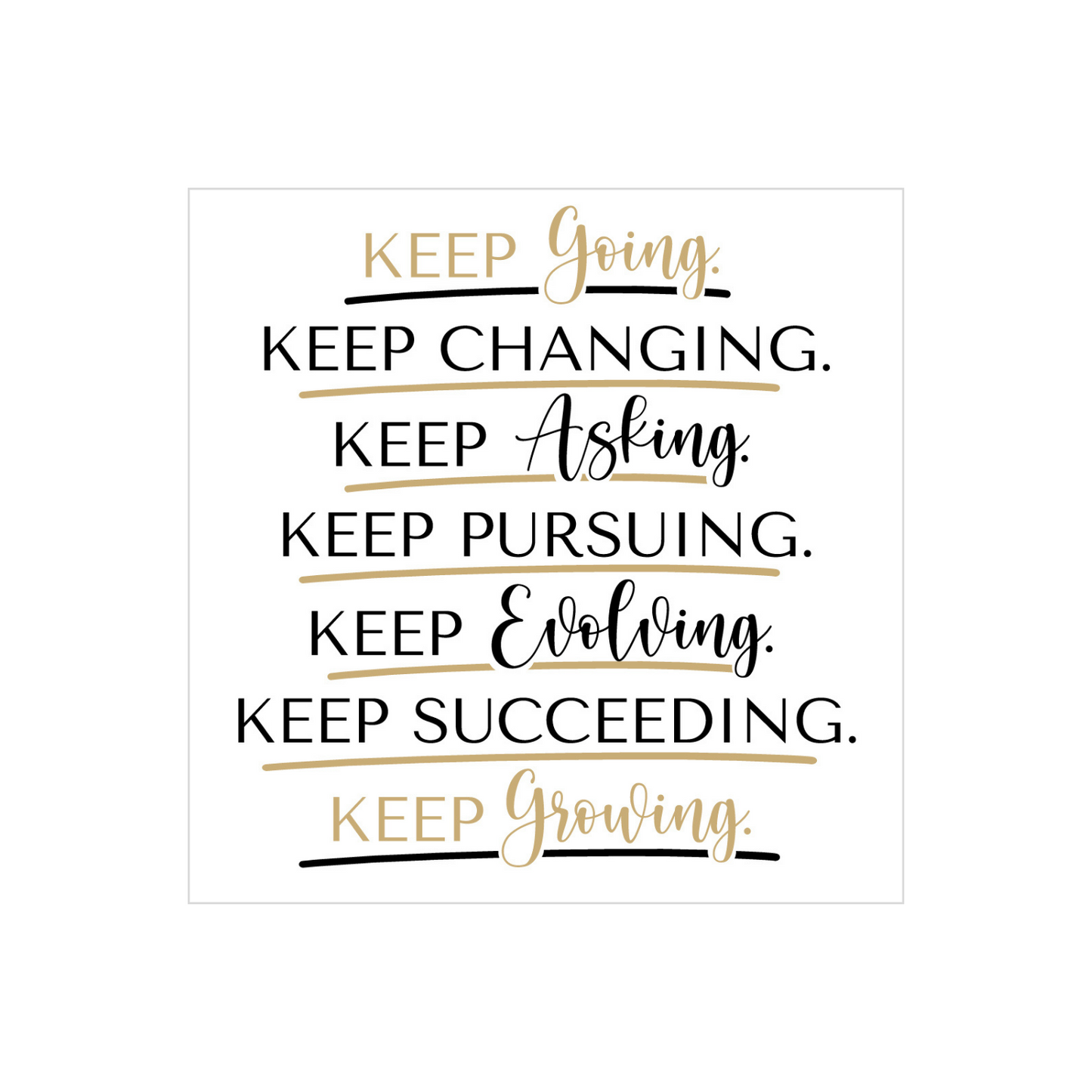 Keep Growing