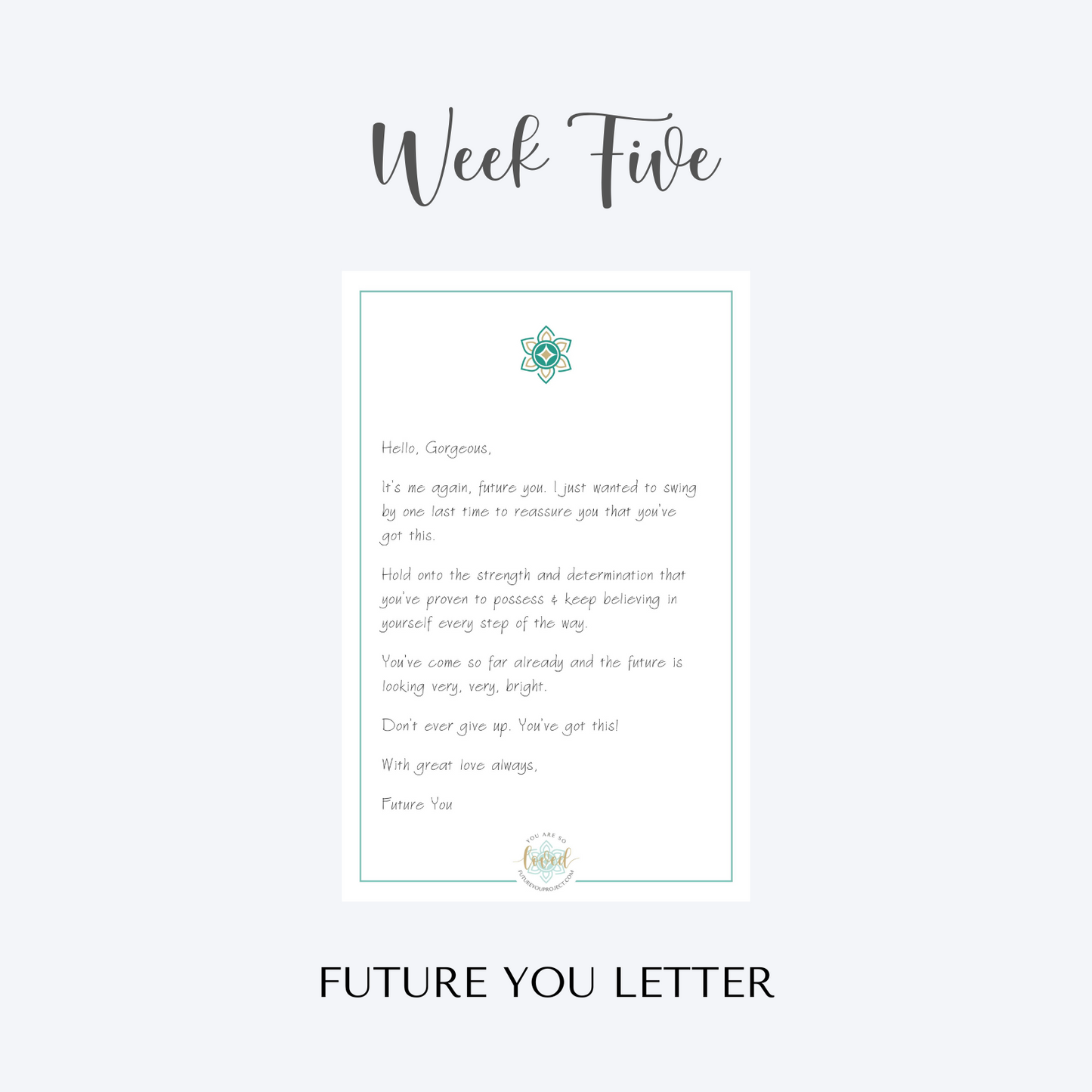 You've Got This (5-Weeks of Gifting)