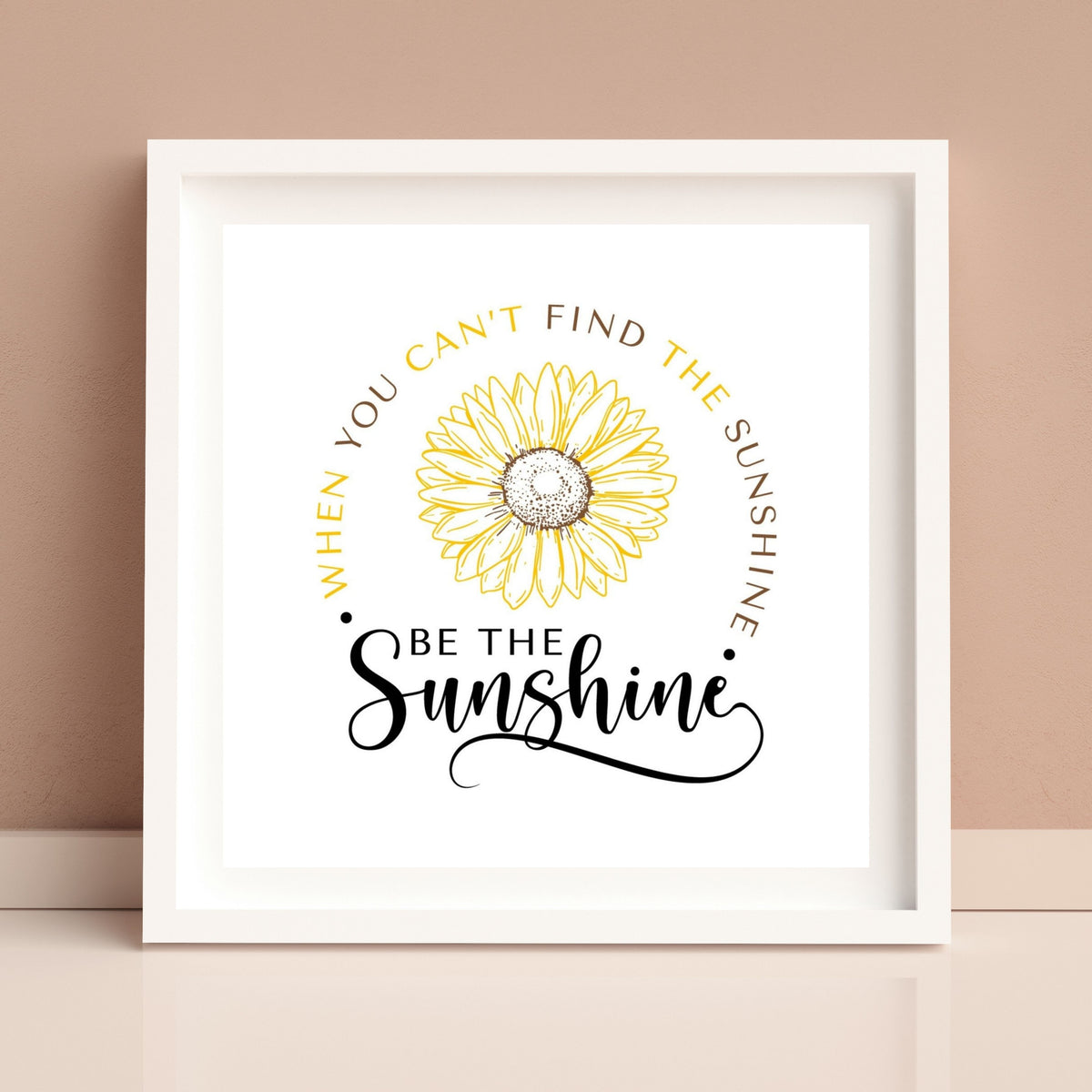 Be the Sunshine (Printable Art)