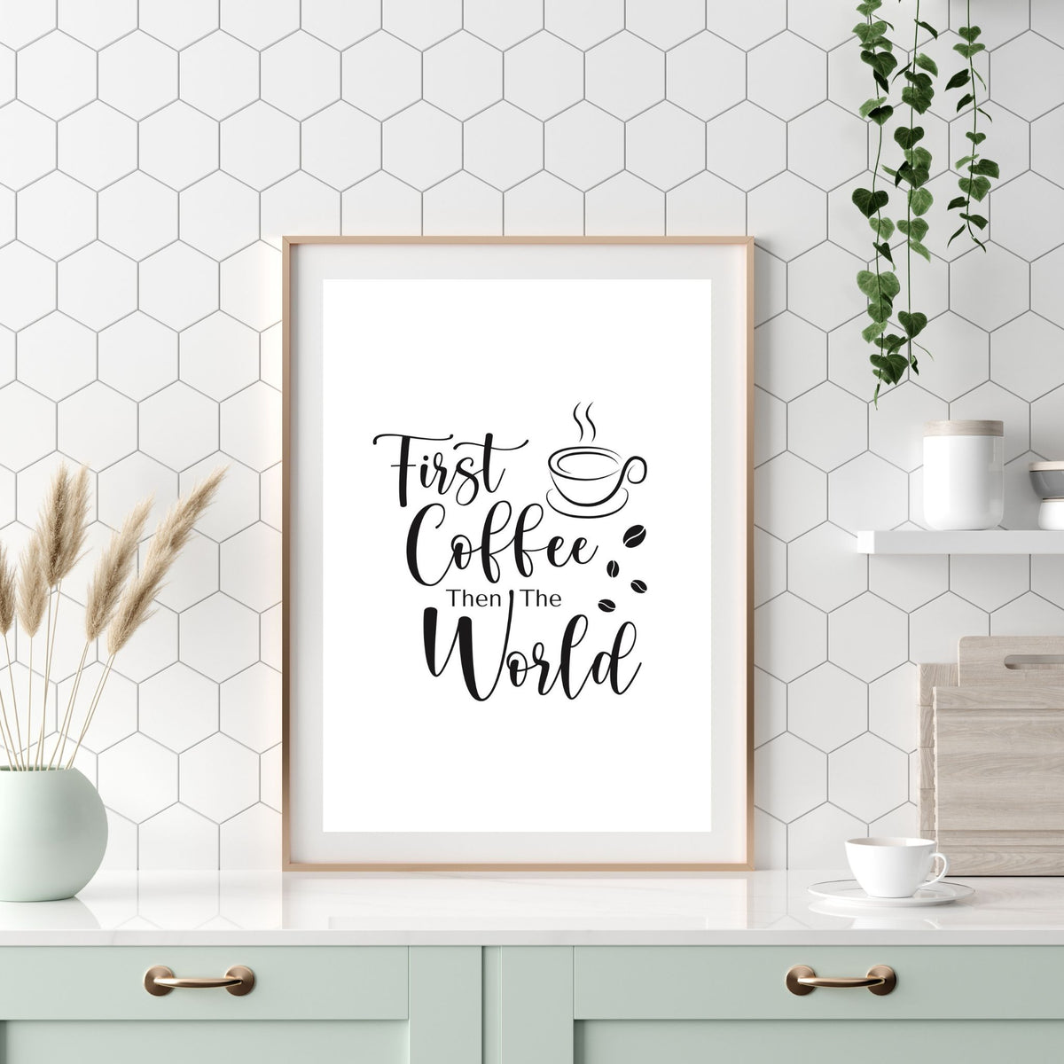 But First, Coffee (Digital Print)