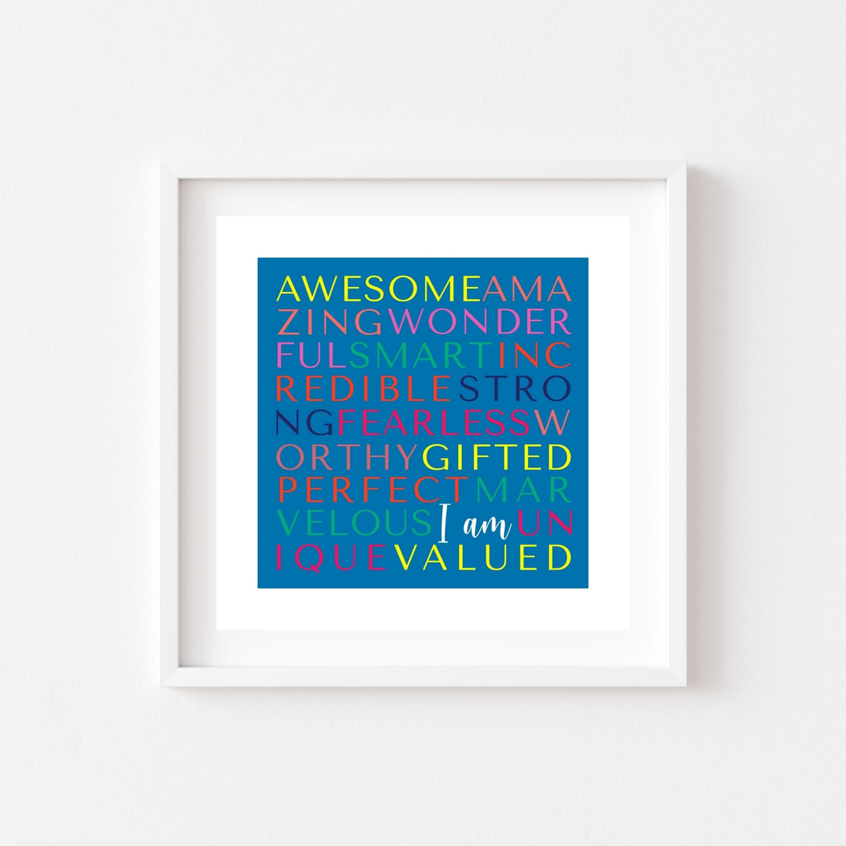Gifted &amp; Valued (Printable Art)