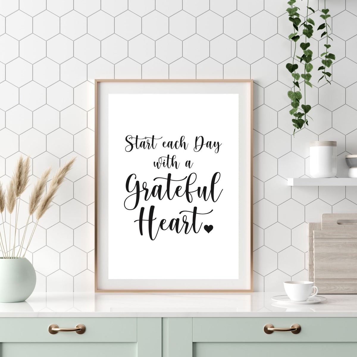 Grateful Heart Digital Print