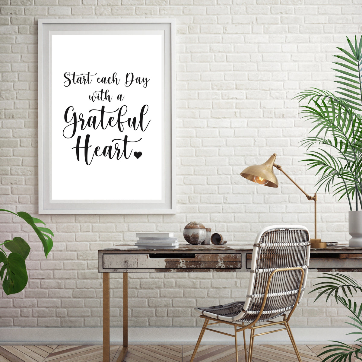 Grateful Heart Digital Print