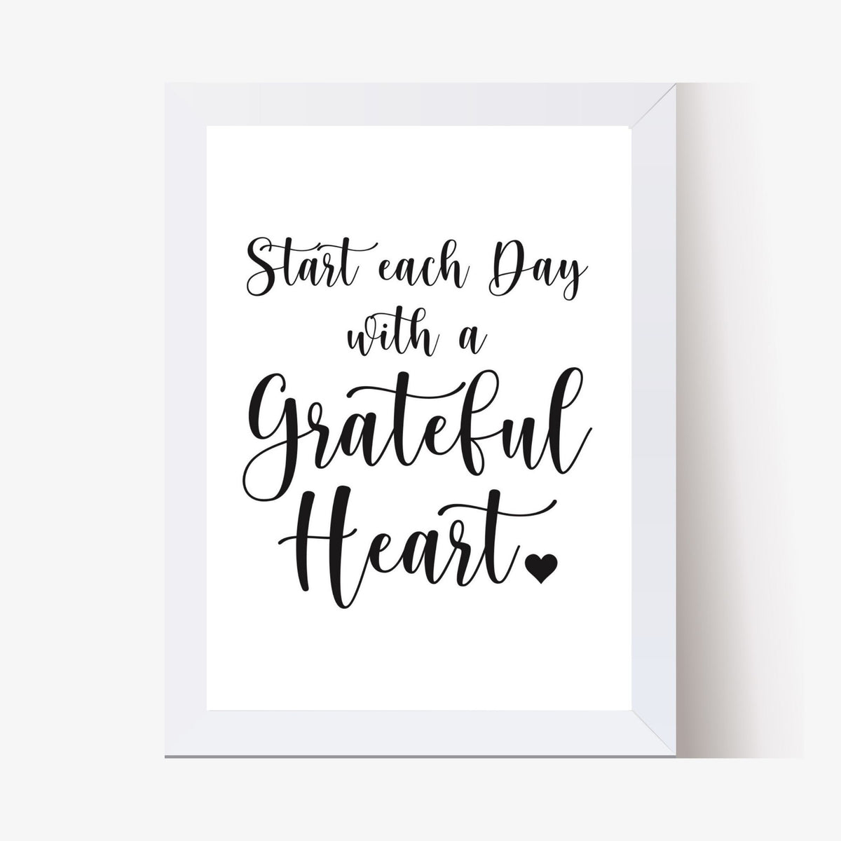 Grateful Heart (Printable Art)