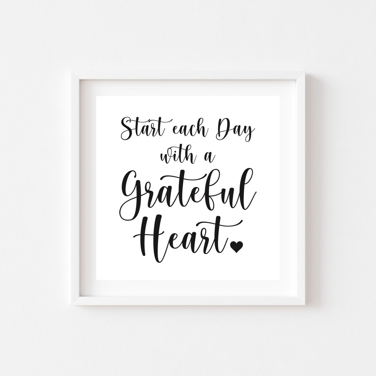 Grateful Heart (Printable Art)