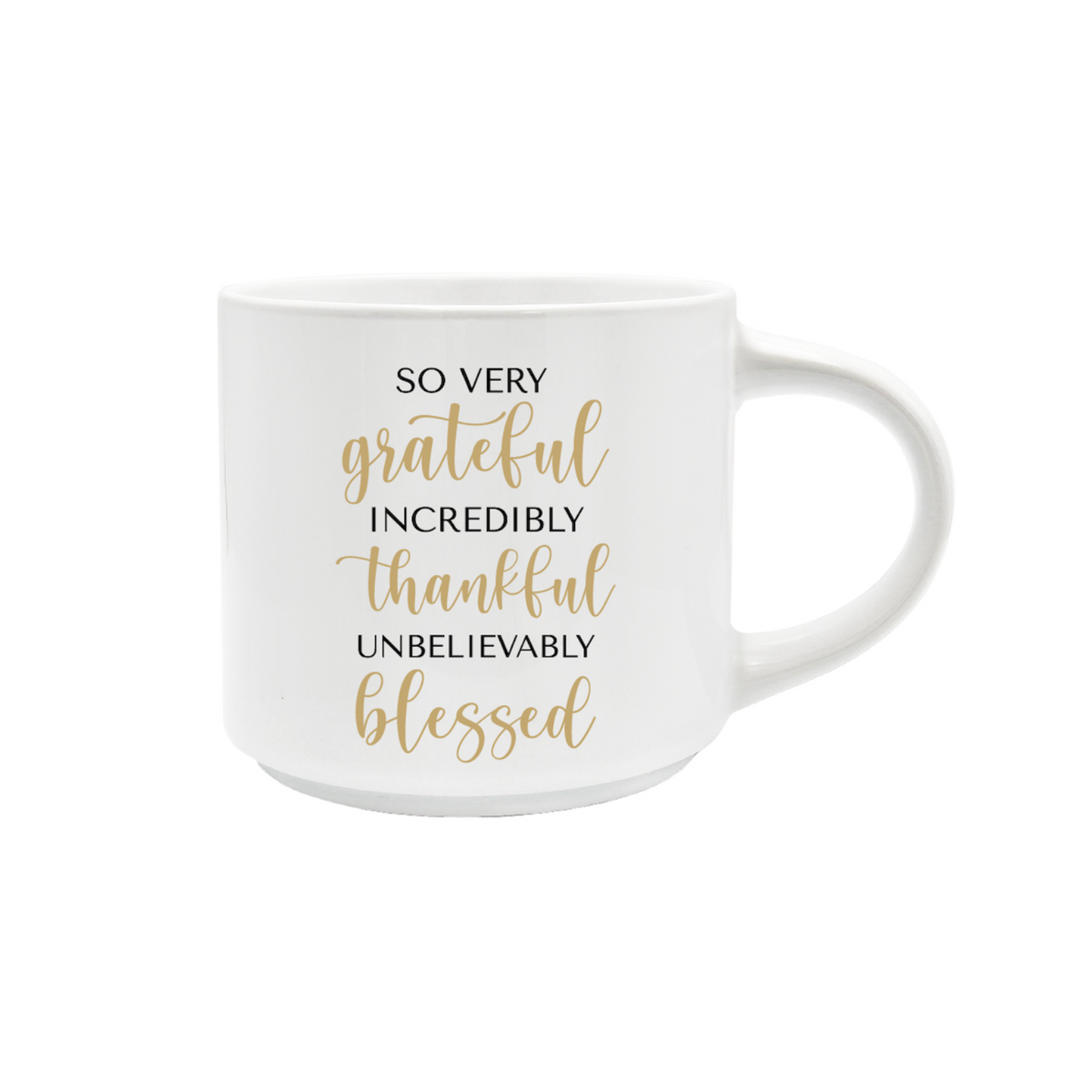 Grateful &amp; Blessed Mug