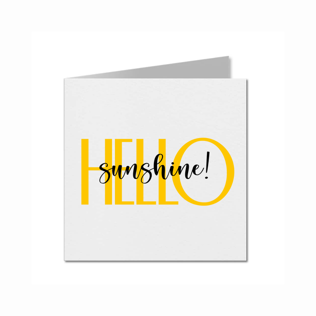 Hello Sunshine (Card)