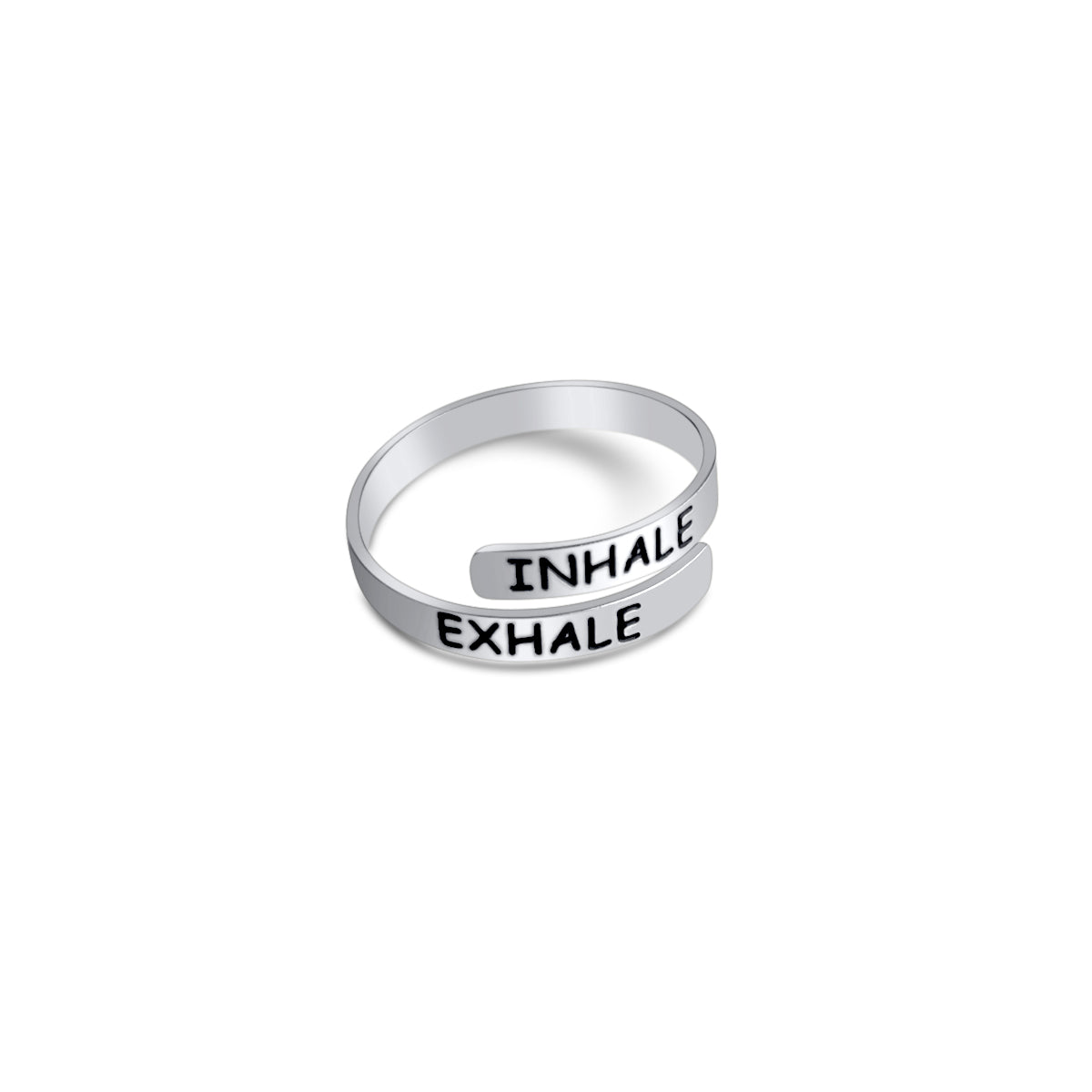 Inhale &amp; Exhale (Affirmation Ring)