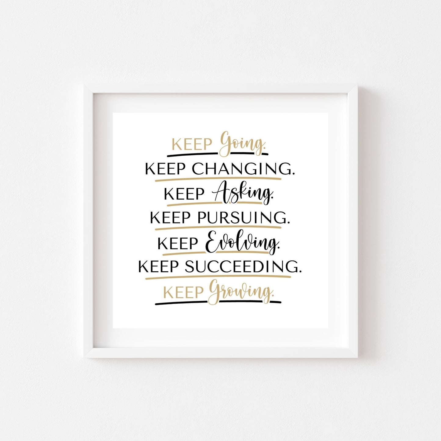 Keep Growing (Printable Art)