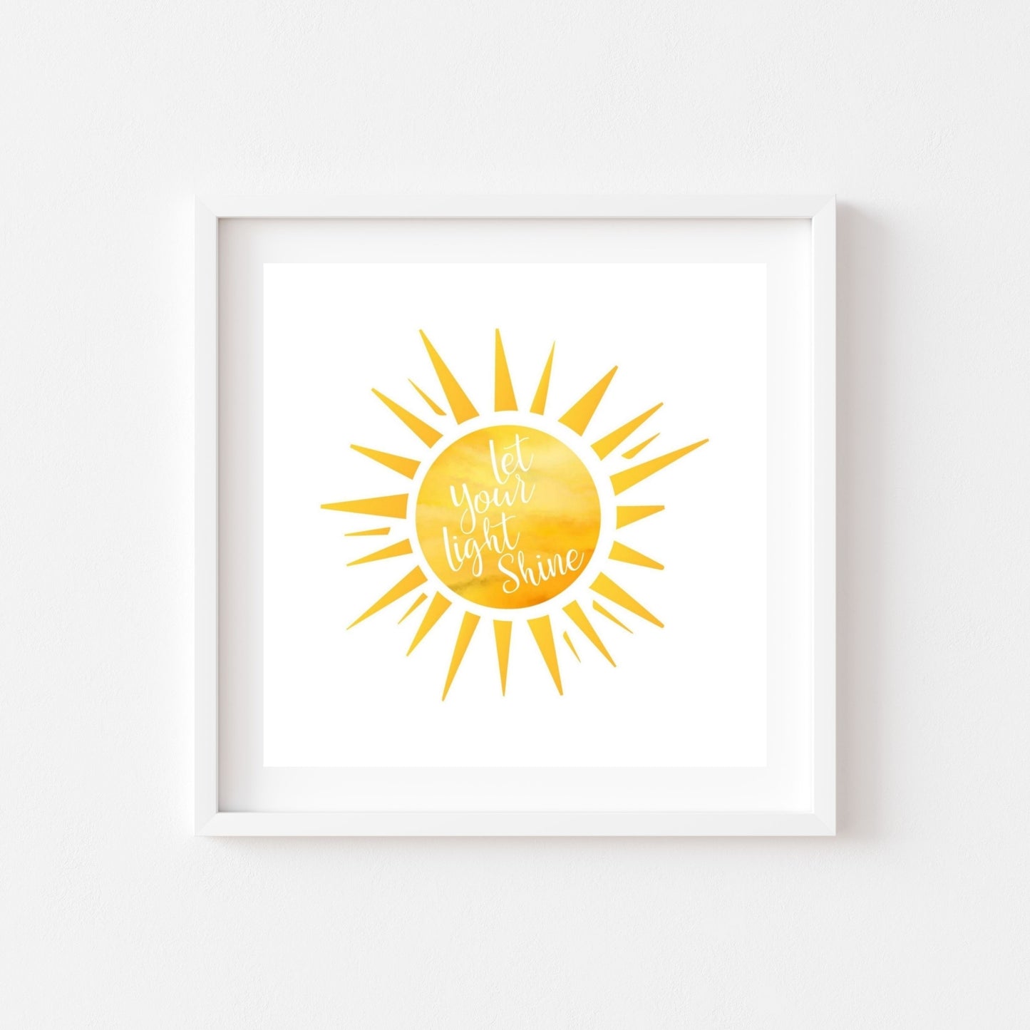 Let Your Light Shine (Printable Art)