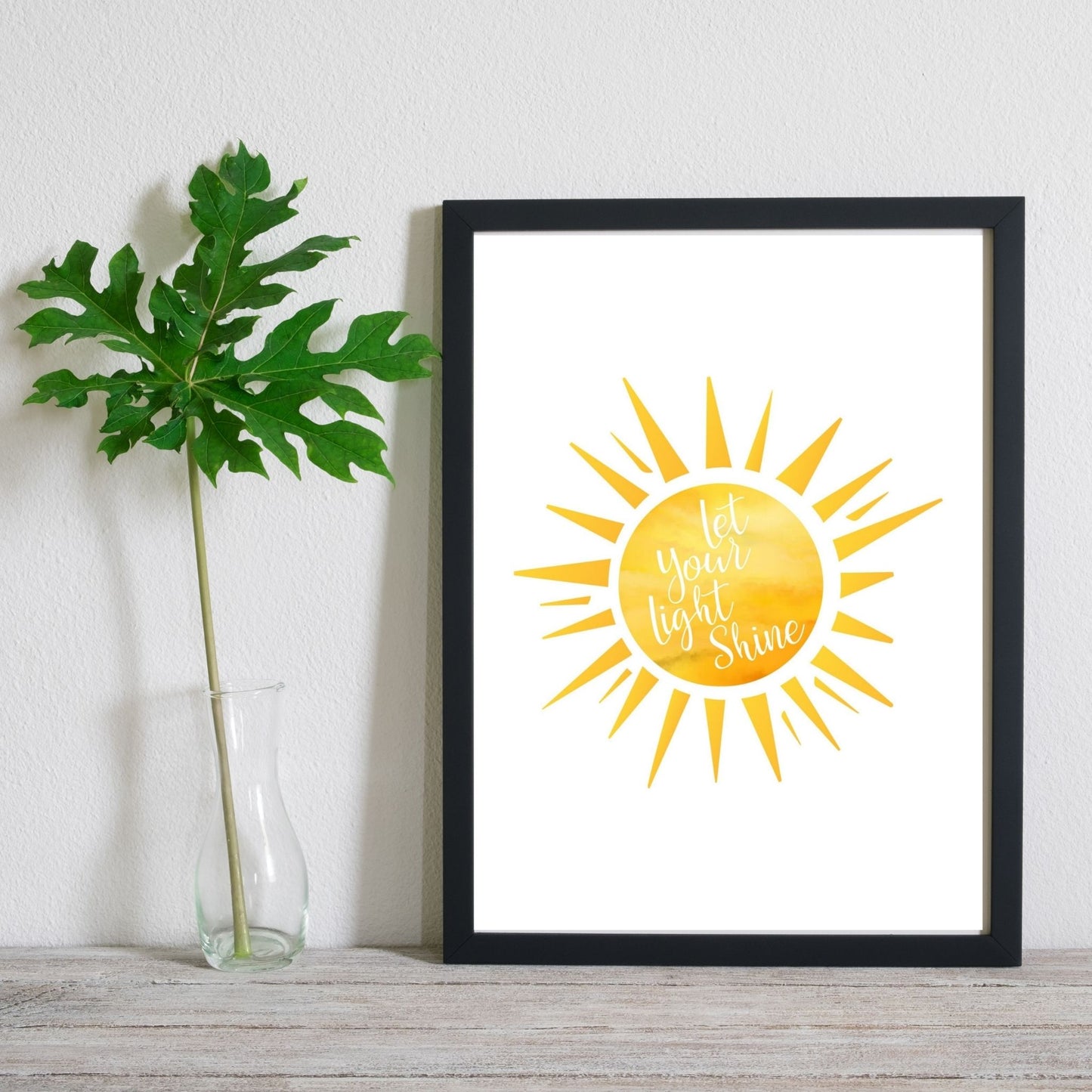 Let Your Light Shine (Printable Art)