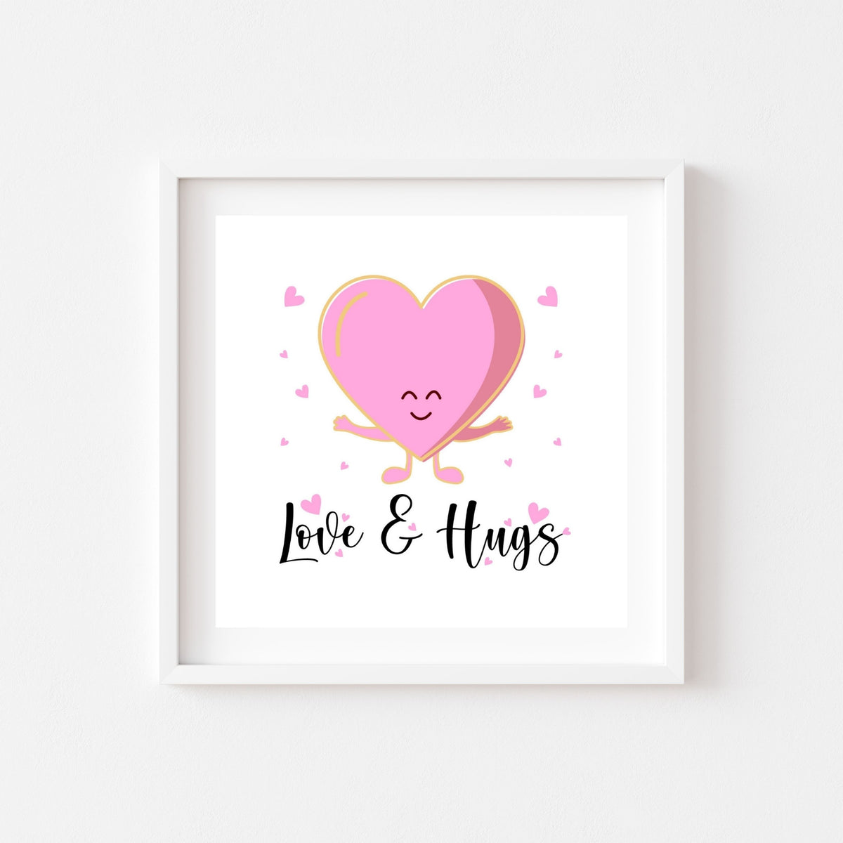 Love &amp; Hugs (Printable Art)