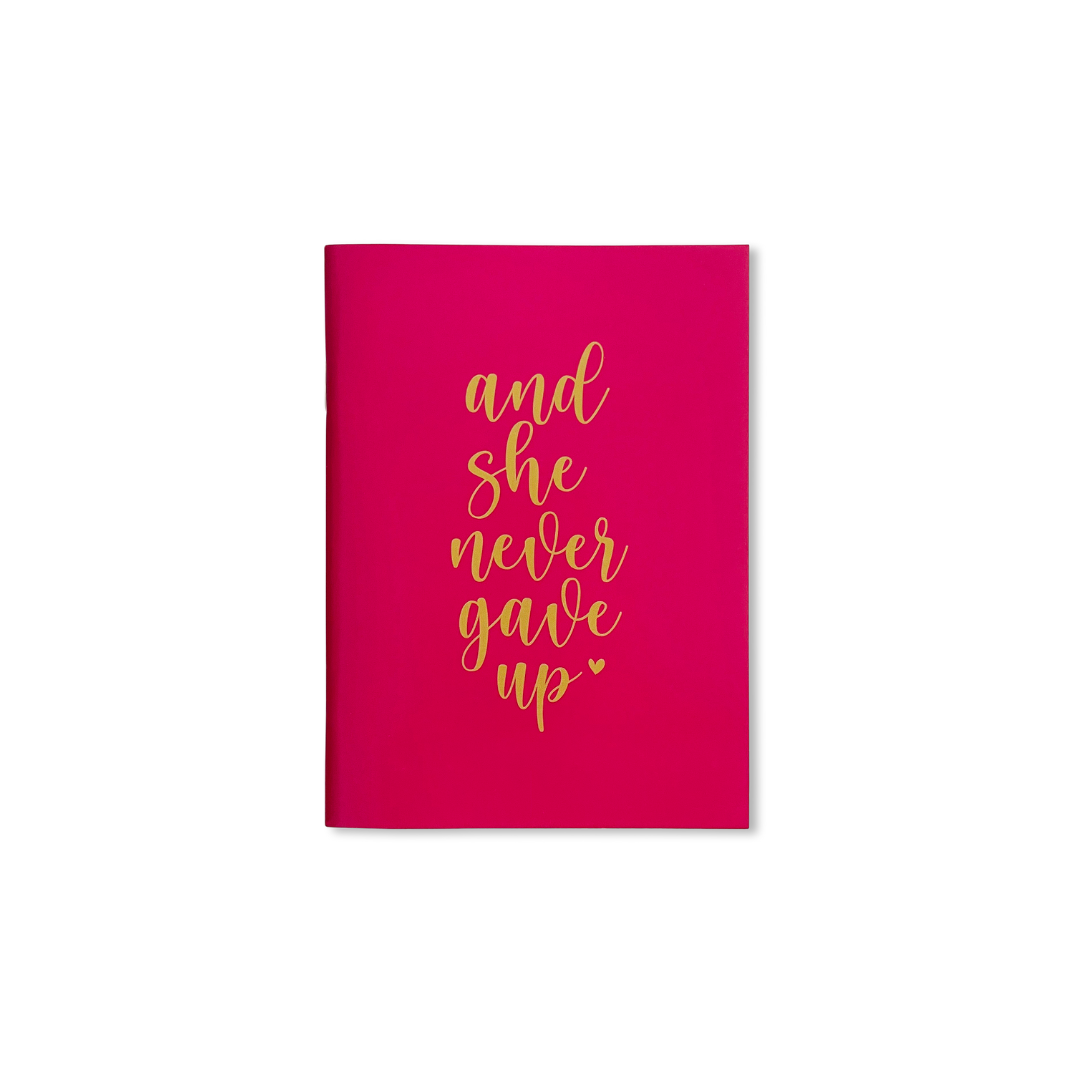 Never Give Up (Mini Notebook)