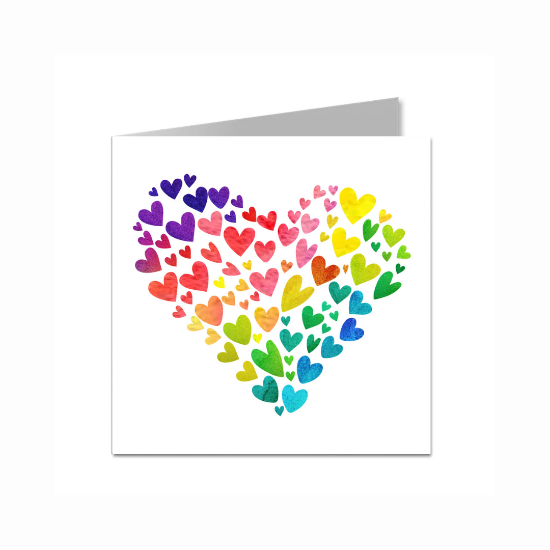 Rainbow Heart (Card)