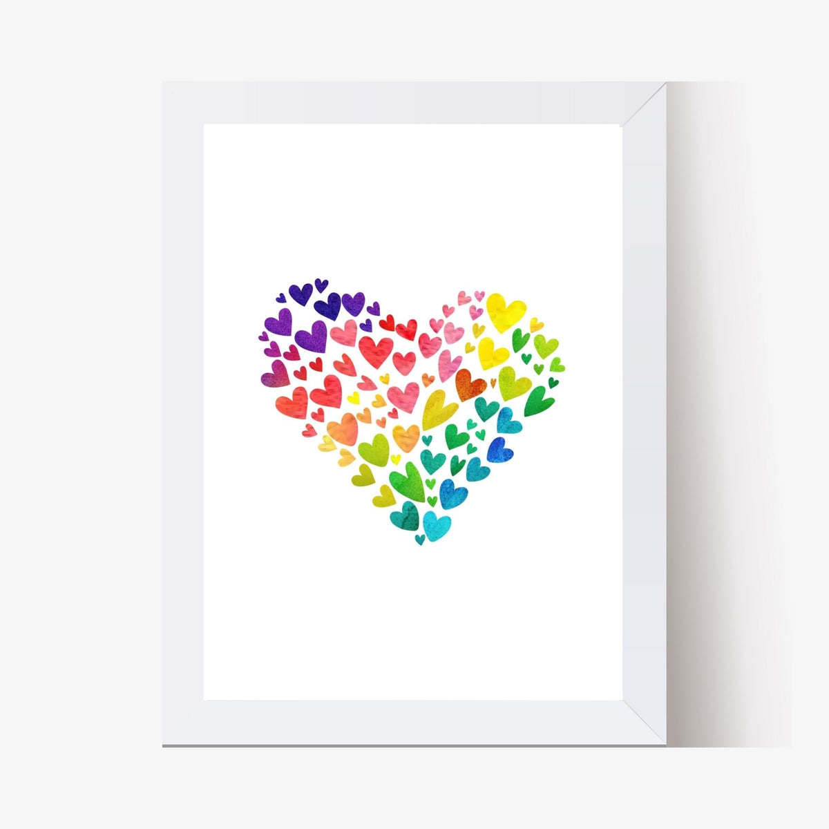 Rainbow Heart (Printable Art)