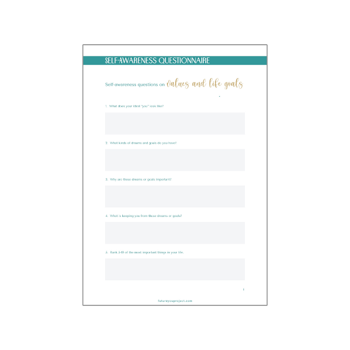 Self-Awareness Questionnaire