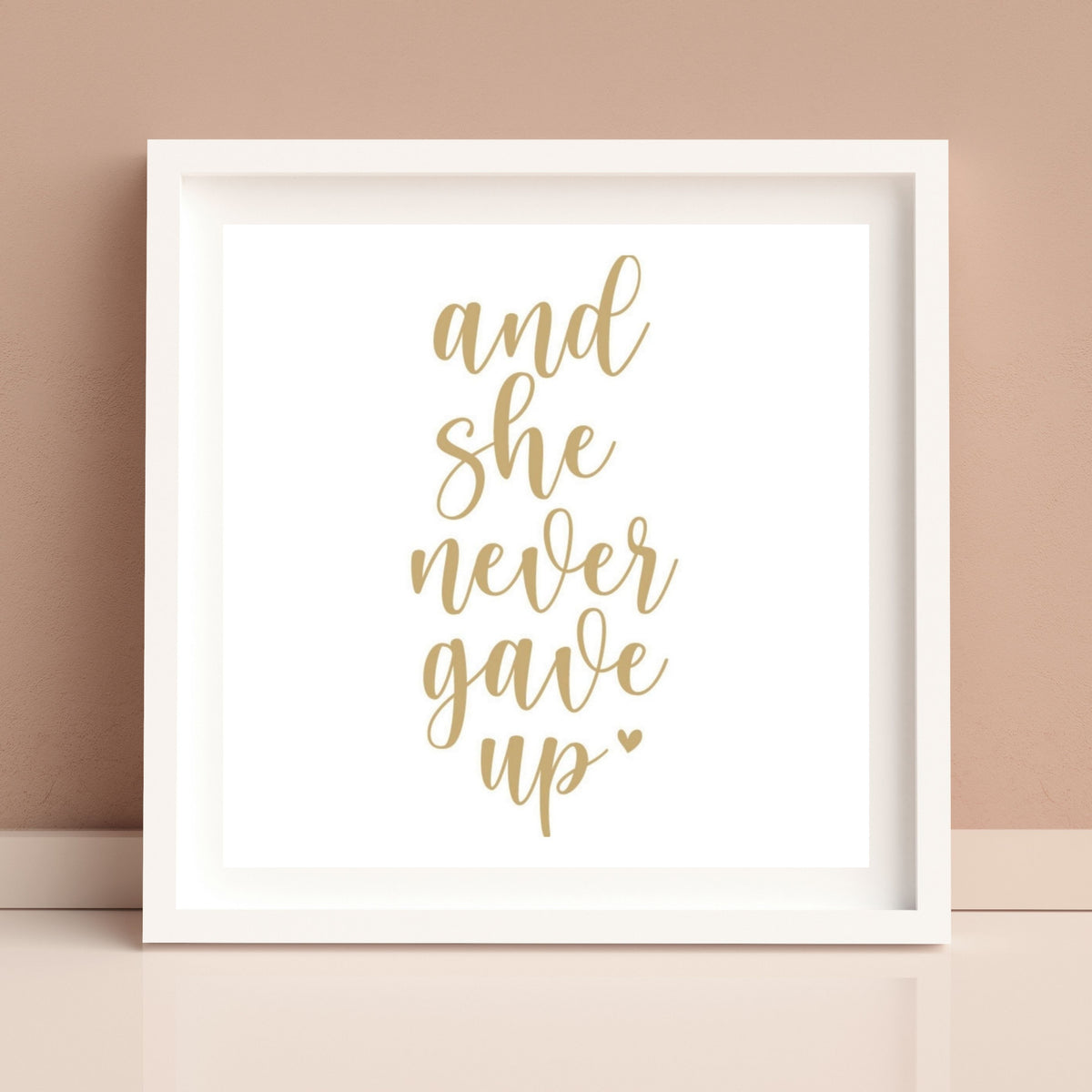 She Never Gave Up (Digital Print)