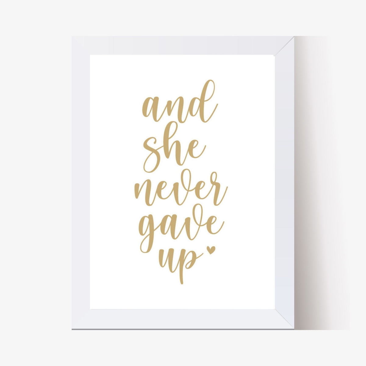 She Never Gave Up (Digital Print)