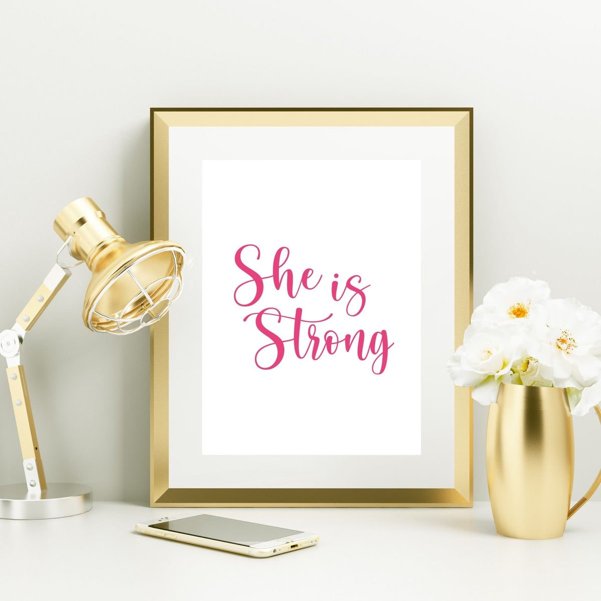 She is Strong Digital Print