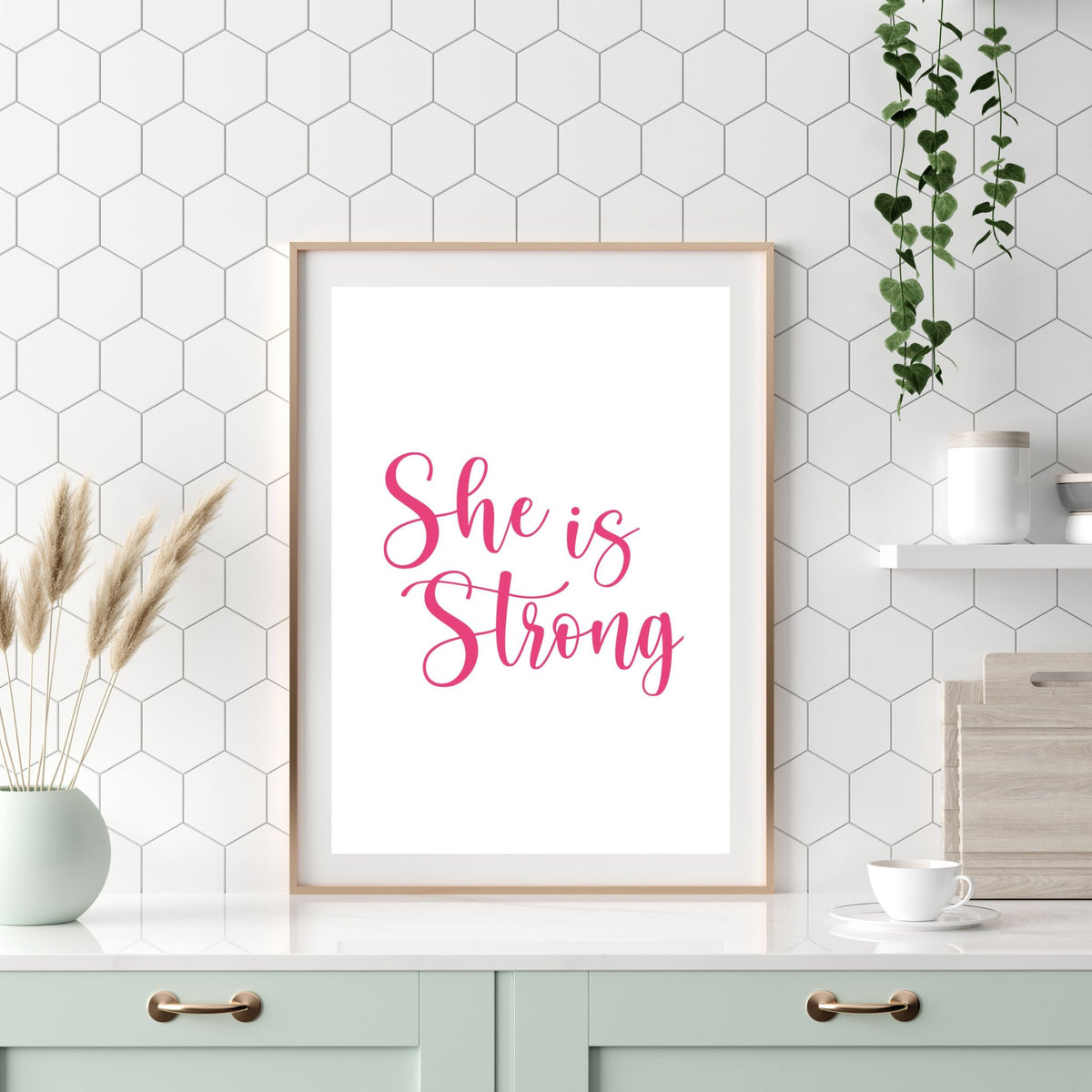 She is Strong Digital Print