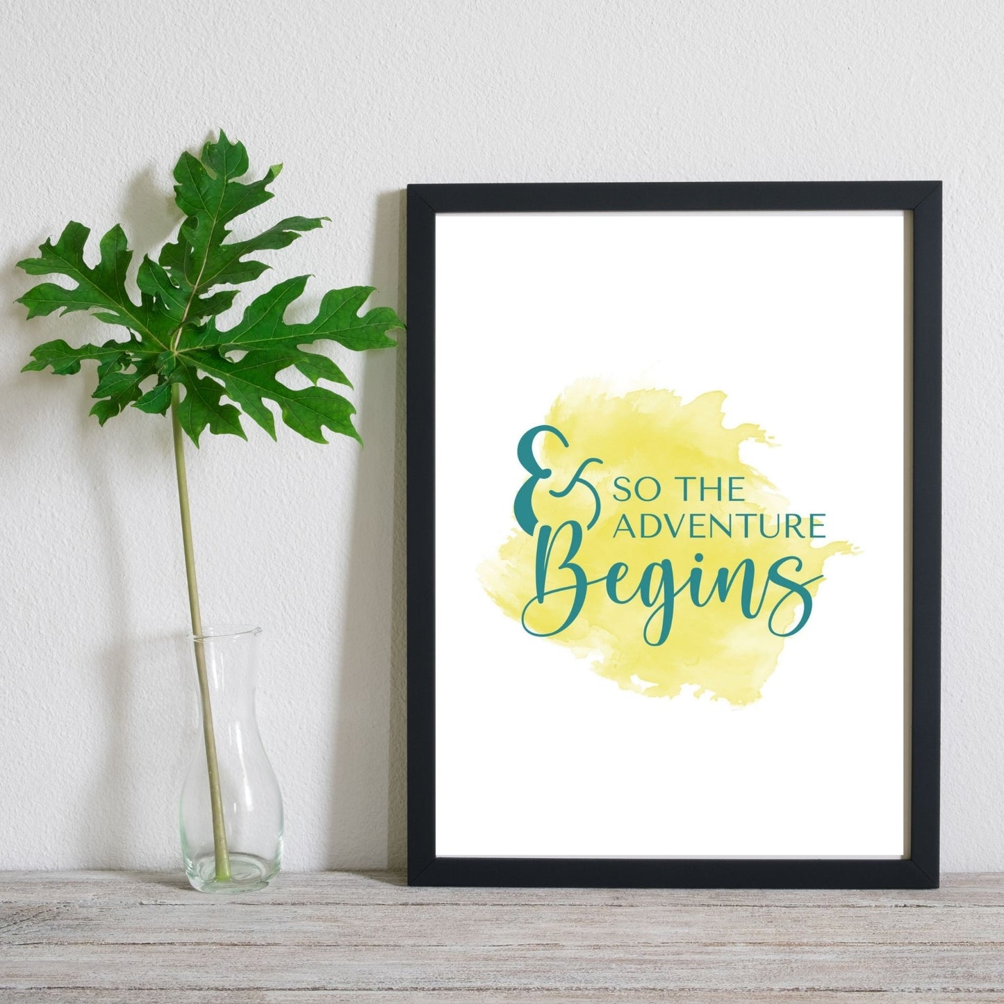 The Adventure Begins (Printable Art)