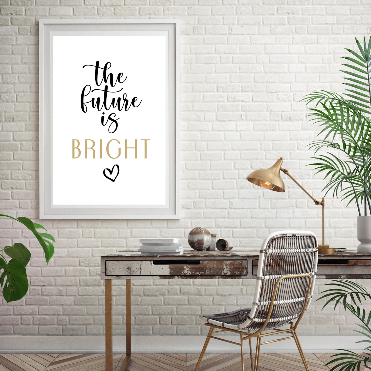 The Future is Bright (Printable Art)