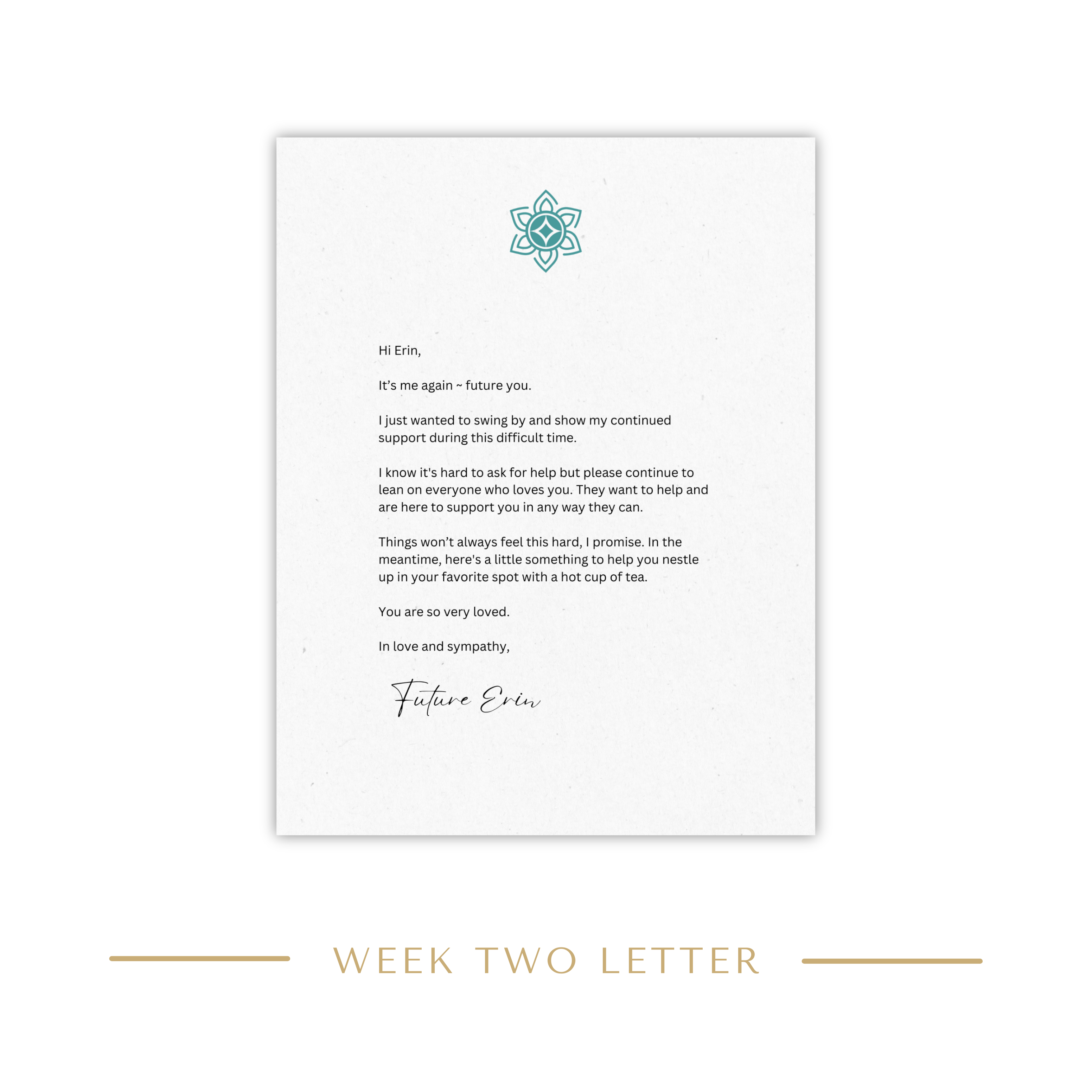Deepest Condolences <br> 5-Week Journey Gift