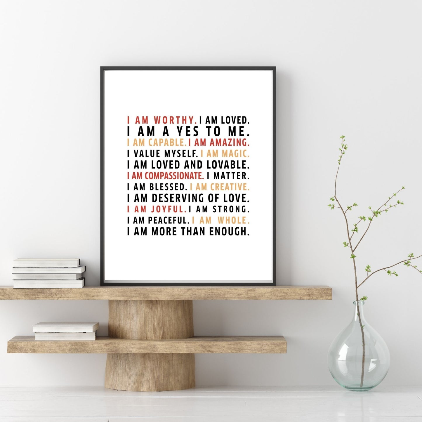 Worthy Affirmation (Printable Art)